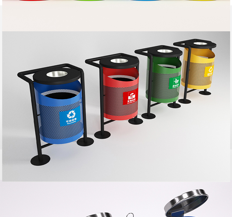 C4D垃圾箱模型