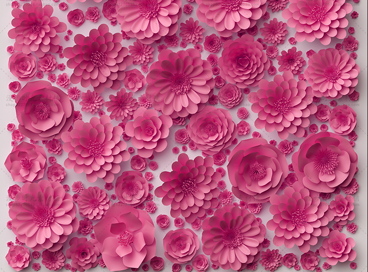 唯美立体花朵