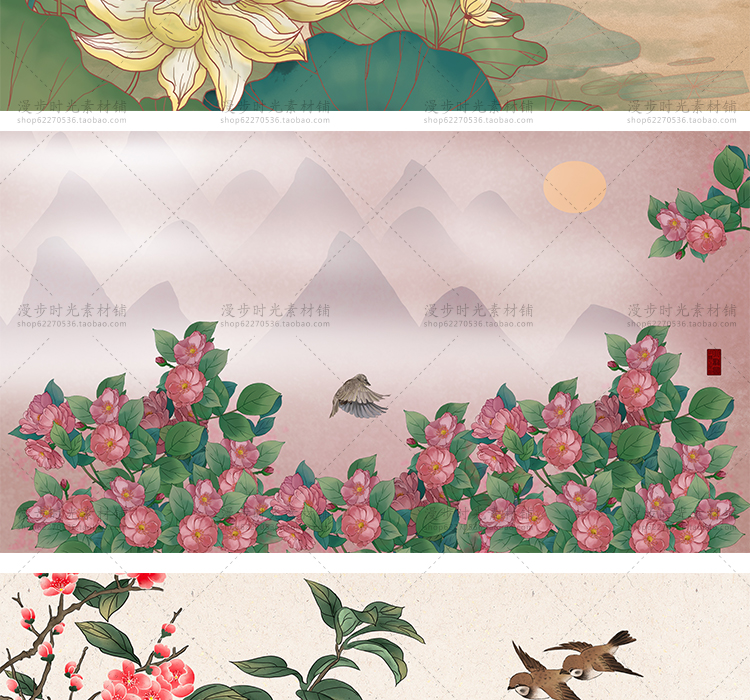 工笔花鸟画