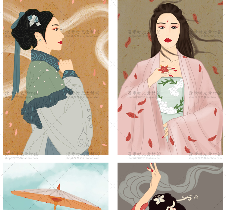 汉服插画