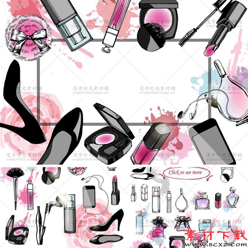 线描化妆品