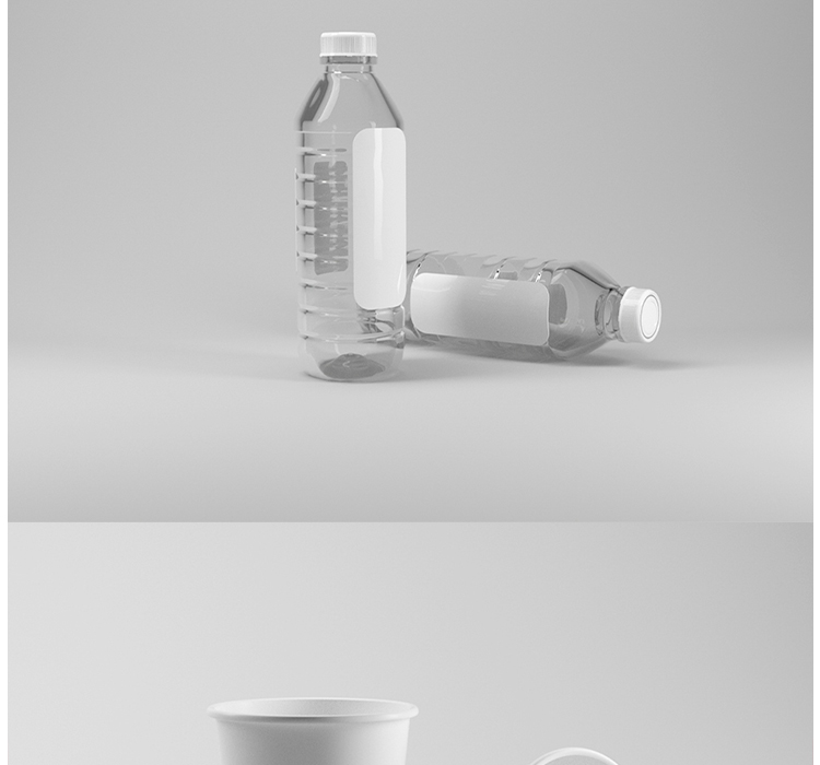 C4D瓶子杯子样子