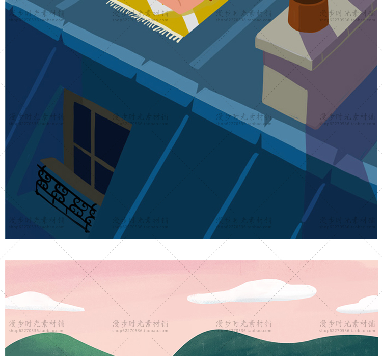 旅行插画